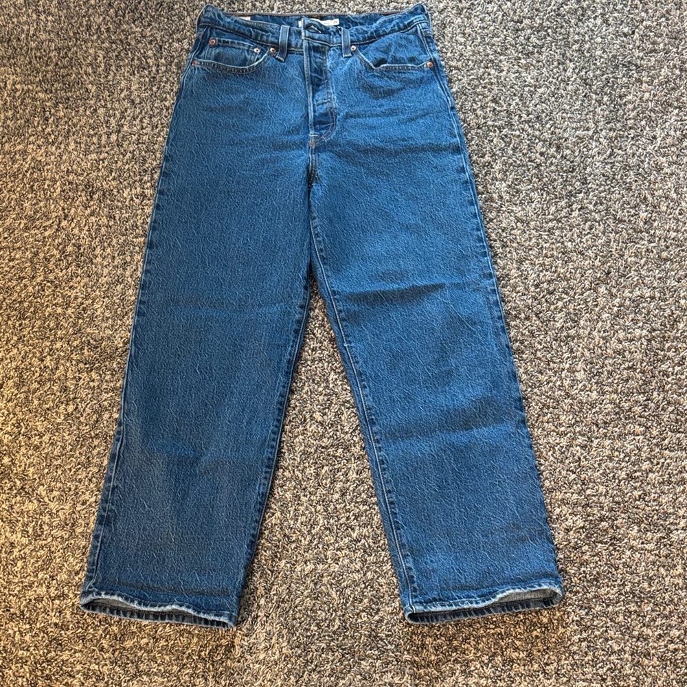 Levi’s Ribcage Straight Ankle jeans